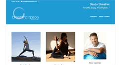 Desktop Screenshot of breathingspaceyoga.com.au